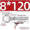 304 Stainless Steel Expansion Eye Bolt Hook