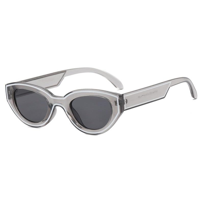 Vintage Punk Sunglasses Women Plastic Cat Eye Frame Brand Designer New Fashion Retro Glasses Accessories For Female Uv400