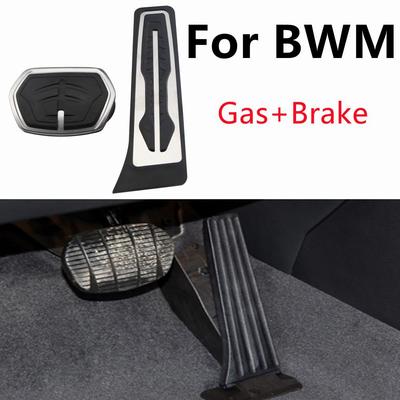 Pedalabdeckung für BMW X1 F48 2016- 2022 2021 X2 F39 2018 - 2021 AT ( LHD ) Autopedale aus Edelstahl, Gaspedal, Gasbremse