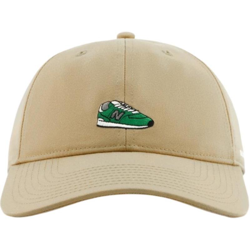 New Balance Polyester Baseball Caps Unisex Apricot New Balance LAH52401