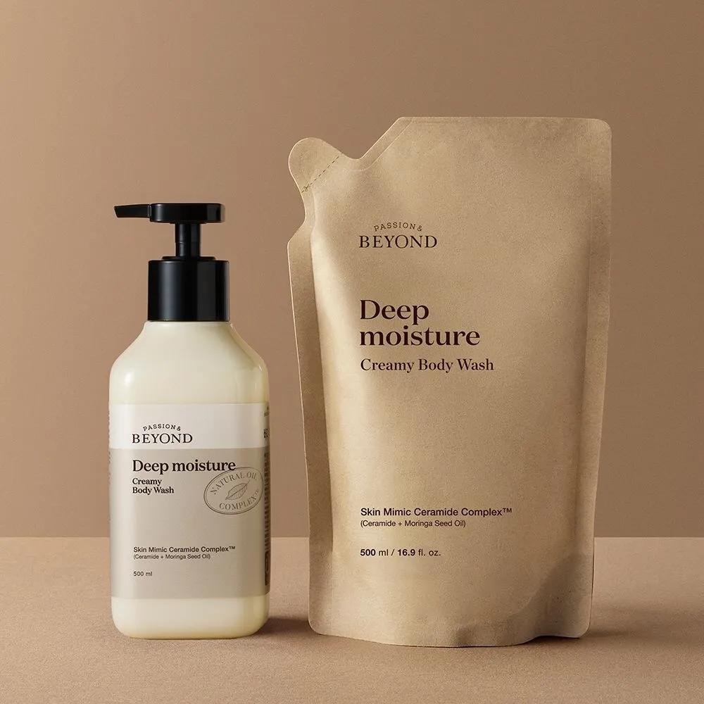 

Deep Moisture Creamy Body Wash 500ml + Refill 500ml