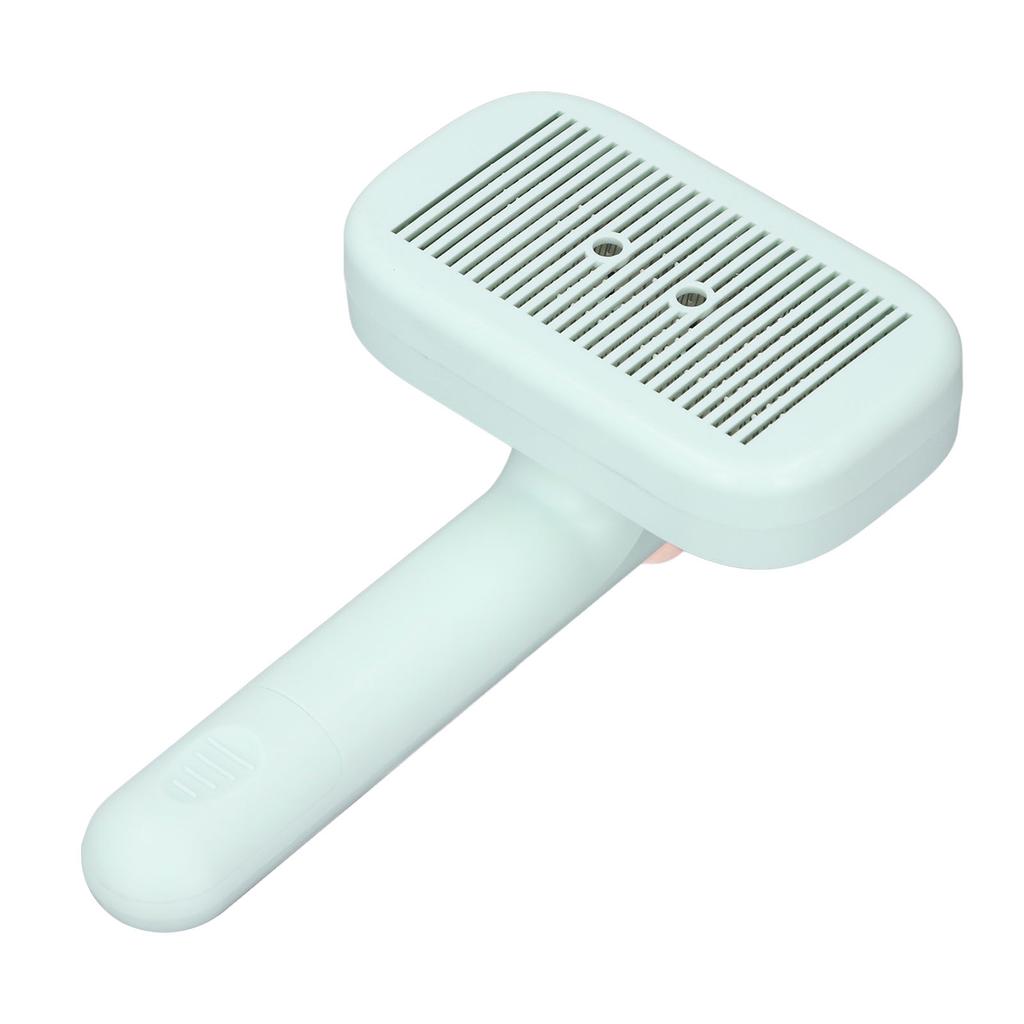 Pet Shedding Brush Self Cleaning Negative Ion Pin Comb Teeth Massage Effect Pet Grooming Hair Removal Brush for Cat Dog