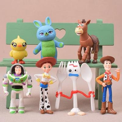 ‘Toy Story’  Action Figures – Animated Models – Decorative Collectible Toys – 7-Piece Set