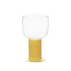Cute Colored Glass Mug Transparent GLass Cups  Cocktail Brandy Wine Glass Domestic Coffee Milk Juice Glasses