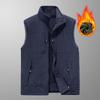 Male Autumn and Winter Middle-aged Outdoor Leisure Loose Large Size Vest Sports Multi-bag Vest