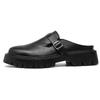 İngiliz Stili Ayakkabılar Erkek Siyah Slip On Loaferlar Yeni Günlük Ayakkabılar Erkek Brogue Ayakkabılar