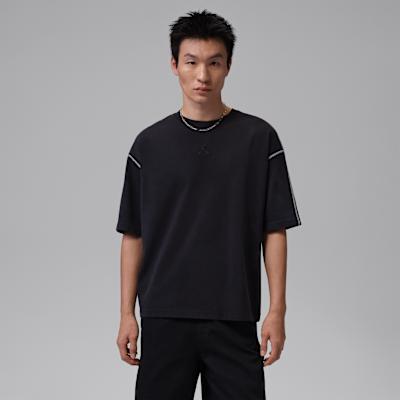 Jordan T Shirts Men s Black Crew Neck Moderate XL
