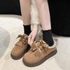 Fashion Retro Platform Plus Warm Shoes for Woman Chunky Work Comfrtable Furry Hot Demi-season Comfortable and Elegant Women's Snow Boots