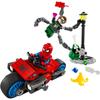 LEGO Superhelden und Doktor Octopus Bike Chase Spielzeug Geschenk Geburtstagsblock Pädagogisches Weihnachten Jungen Mädchen Kinder 6 Jahre alt 7 Jahre alt 8 Jahre