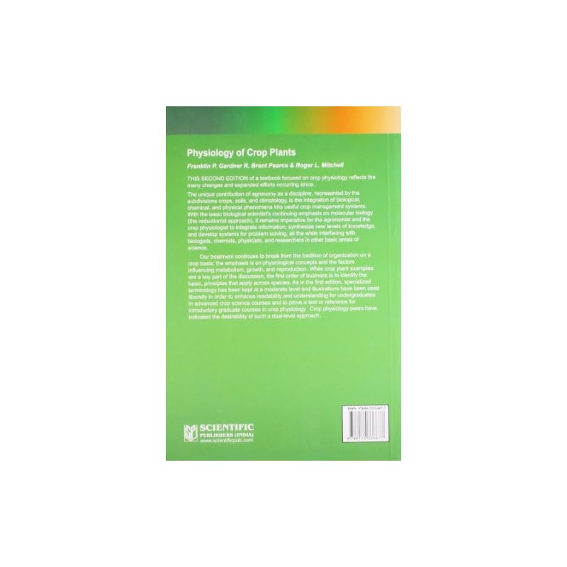 Physiology of Crop Plants 2nd Edn (PB) Physiology of Crop Plants