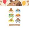 Capybara Decoration Birthday Party Favors Tableware Set Cup Plate Balloons Gift Bags Happy Banner Cake Topper Supplies for Girls