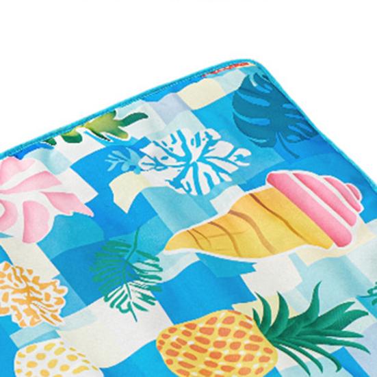 Pet Ice Silk Cooling Pad Non-slip Foldable Breathable Summer Cat Dog