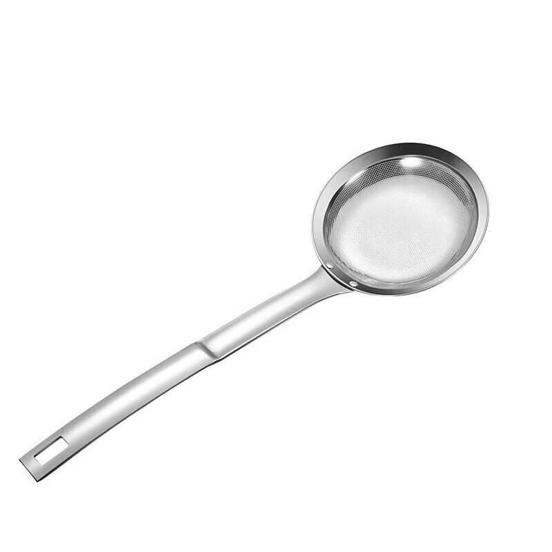 

304 Stainless Steel Fine Mesh Skimmer Strainer Spoon