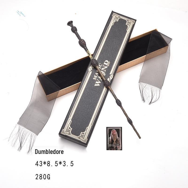 Exquisite Harry Potter Magic Wands: Hermione, Harry, Stainless Steel Core, Gift Box Included