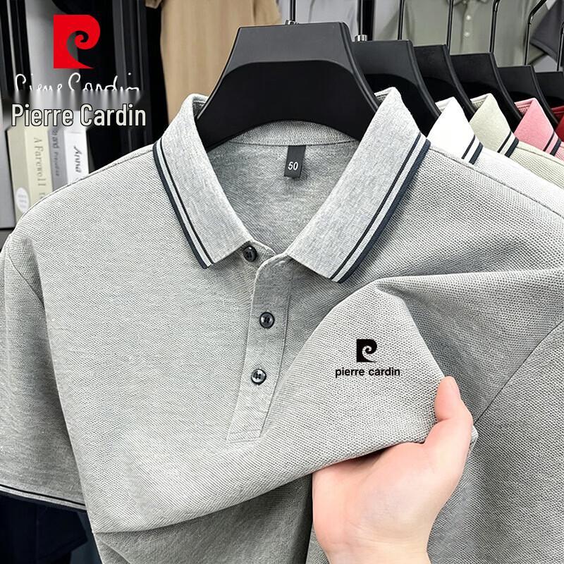 

Pierre Cardin Men s Short Sleeve Casual Polo Shirt M