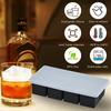 Silicone Ice Cube Molds Spherical Ice Maker Reusable Ice Cube Moulds for Whiskey Cocktail Juice DIY  Barware Kitchen Tools