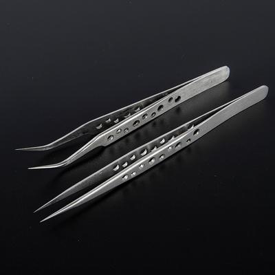 Esd Industrial Tweezers Anti-Static Anti-Magnetic Stainless Steel Tweezers