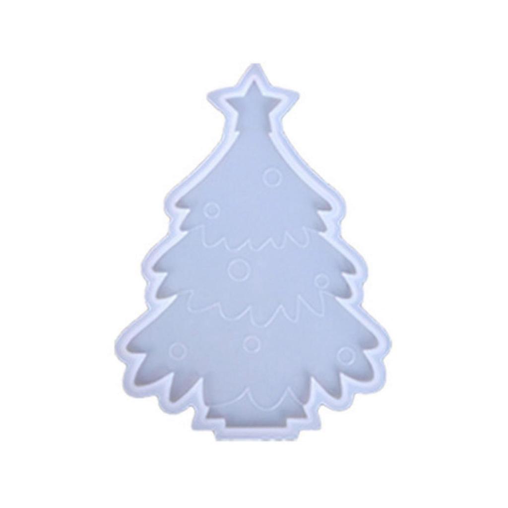 Snowflake Snowman Christmas Tree Silicone Molds For Diy Christmas Decor