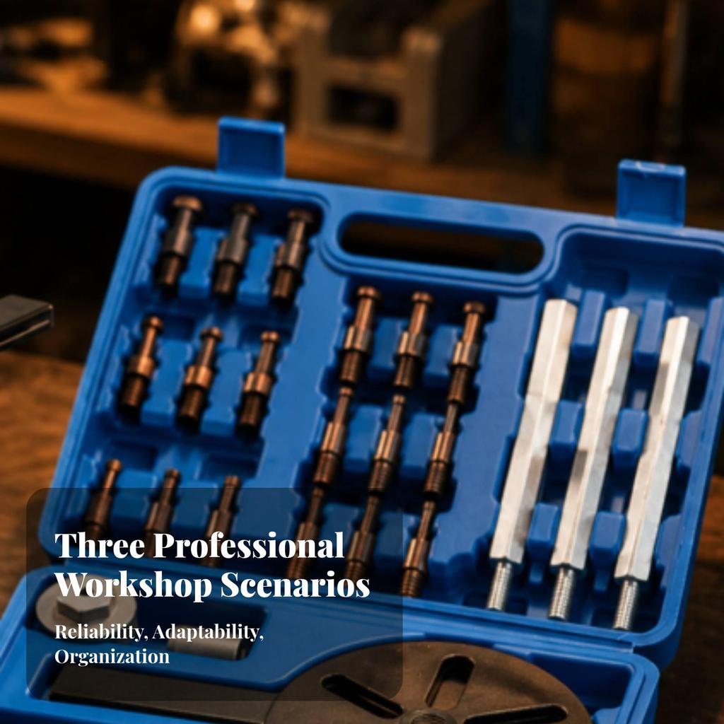 Bearing Puller Tool Kit Carbon Steel Allall-in-One Versatile