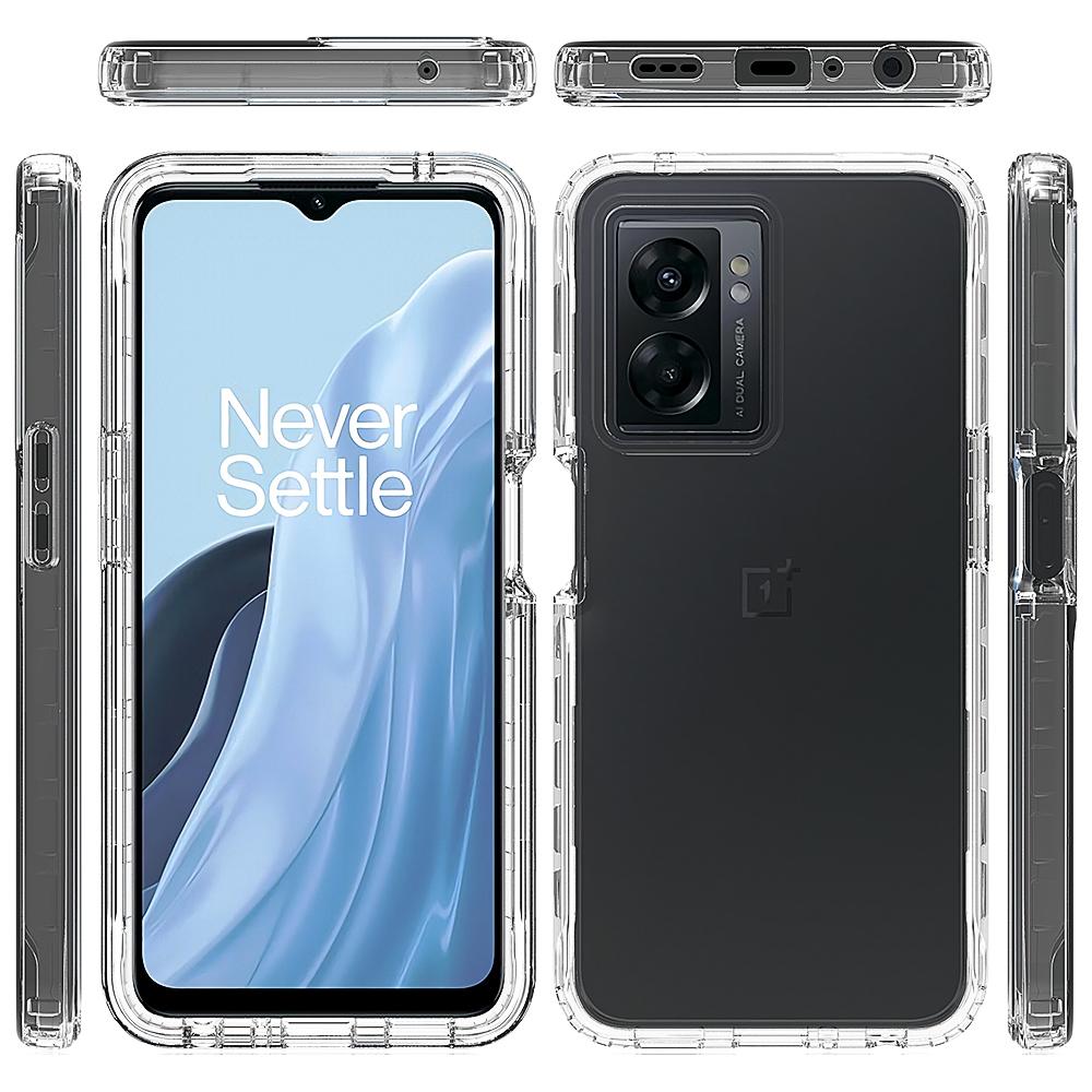 For OnePlus Nord N300 5G/Oppo A57 4G/A57 (2022) 5G/A77 4G/A77 5G Gradient Color Case TPU PC Phone Shell