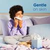 Ultra Soft Mega Facial Tissues 6 Cube Boxes 432 Sheets Non Lotion 2 Ply Gentle on Skin Ideal Sneezes Cold