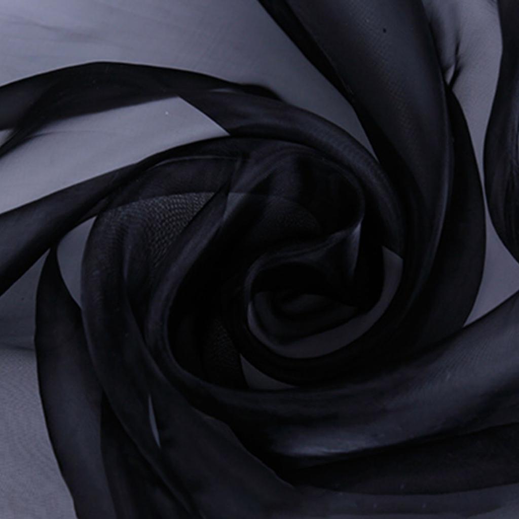 Organzová látka 1,09x1,09 yardu Měkká průsvitná organzová látka na svatební šaty a šicí řemeslný projekt 35 g/role