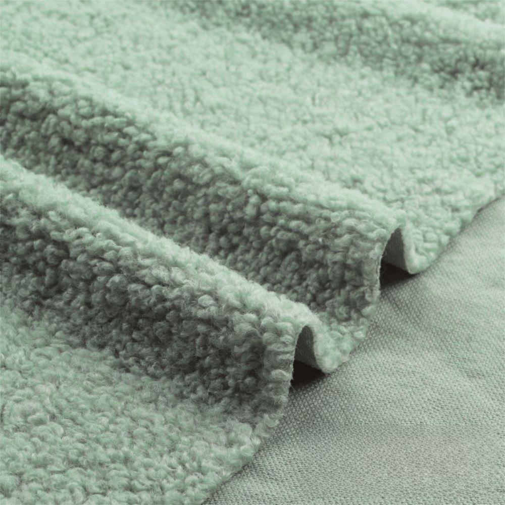 160x100cm Faux Lamb Wool Fabric Thicken Warm Coral Fleece Fabric Clothing Apparel Sewing Lining Materials