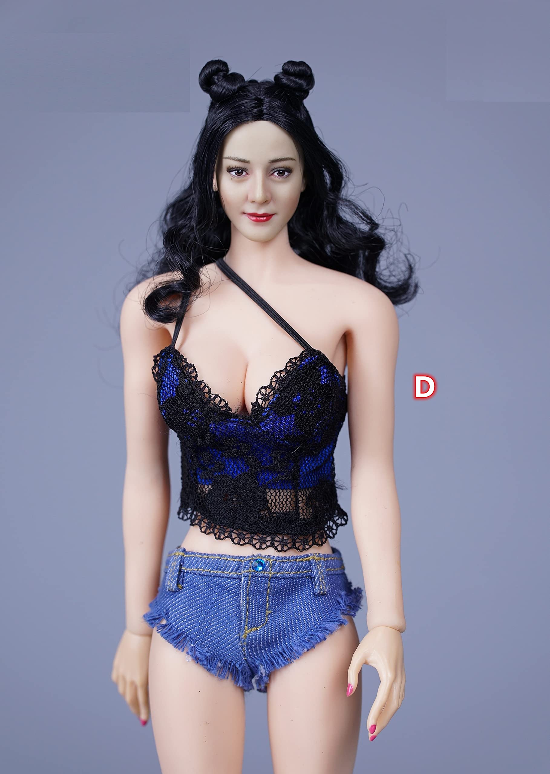 

[TOYBARJAPAN] SA029D Fashion Short Vest and Sexy Pants for 1/6 Scale Action Figures (Body, Head, and Shoes Not Included)