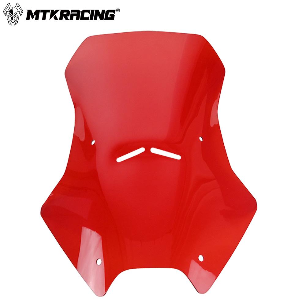 MTKRACING For HONDA XADV 750 2021-2024 Motorcycle accessories  Windshield deflectors красный