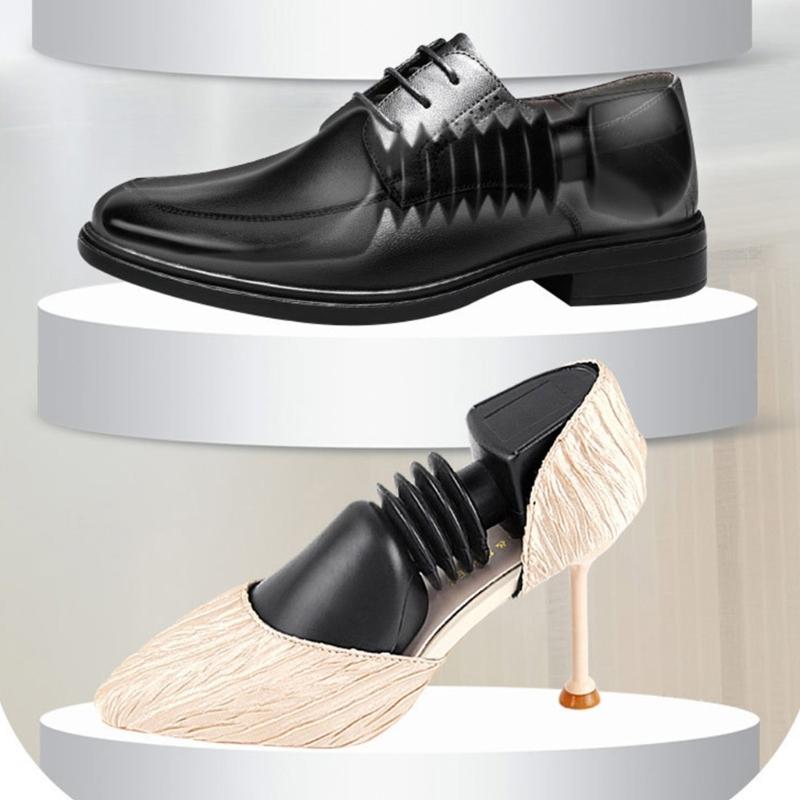7Pcs Adjustable Length Plastic Shoe Stretchers Telescopic Shoe Shaper Trees Footwear Support for Footwear Maintenance