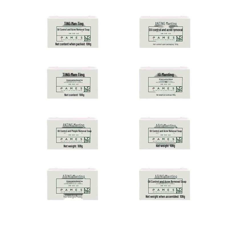 MANTING Upgraded Mite & Oil Control Anti-Acne Soap