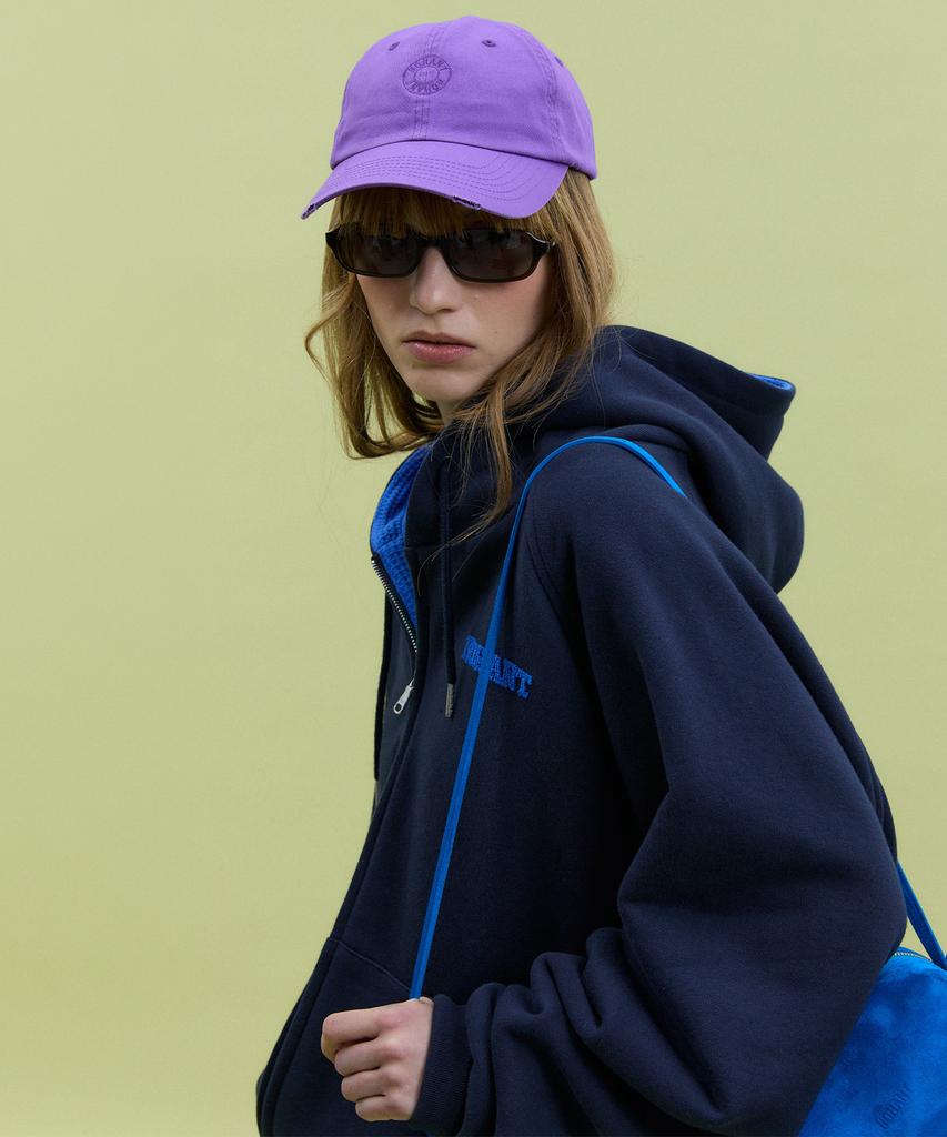 NOHANT Back Pixel Logo Ball Cap Purple