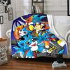 1pc Dragon Battle Heroic Quest Flannel Blanket,Ultra Soft Warm Plush Throw for Home Bedroom Bed Sofa Cover Camping Picnic gift Y72419