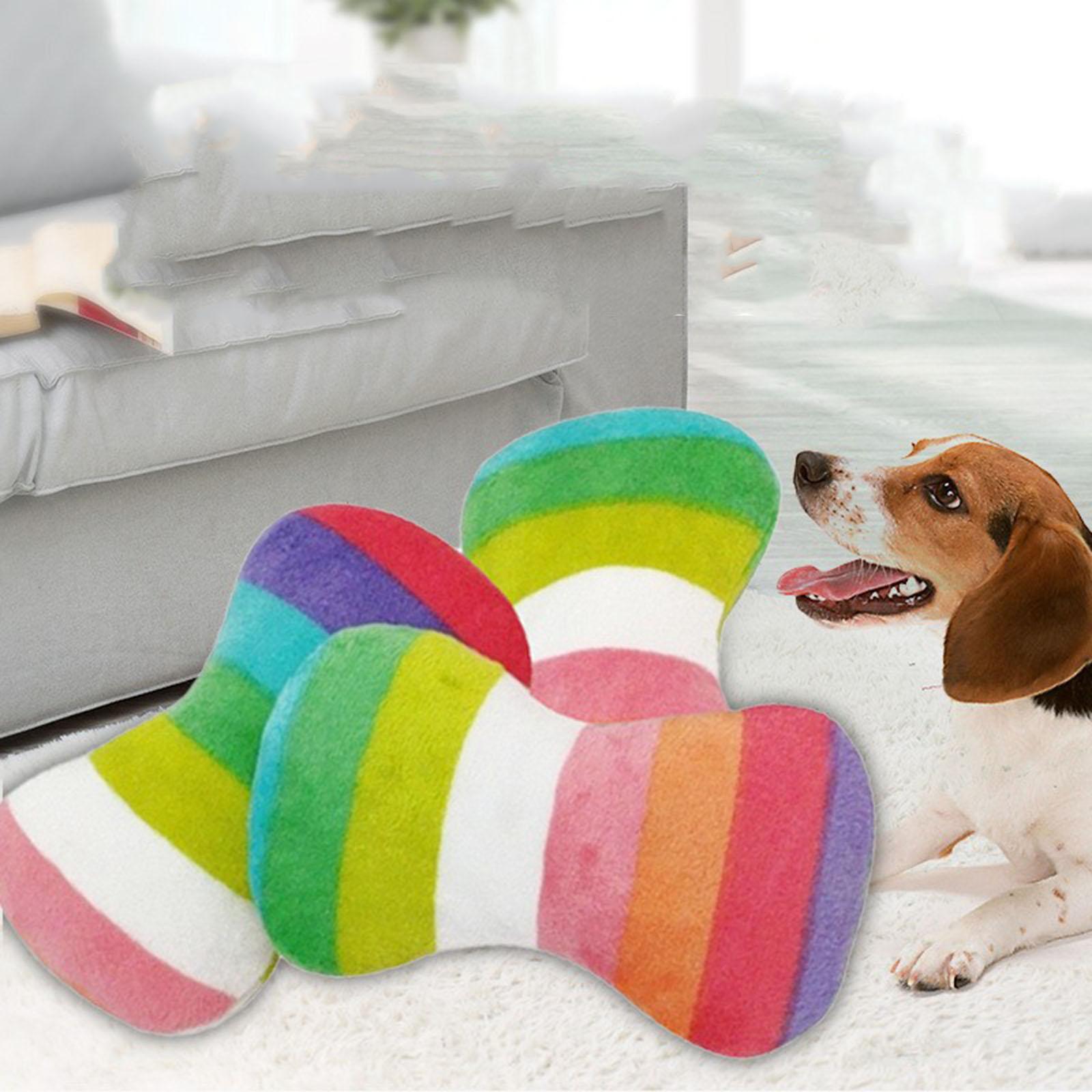 Плюшевая игрушка-погрызушка для питомцев, снимающая стресс и развлекающая one size