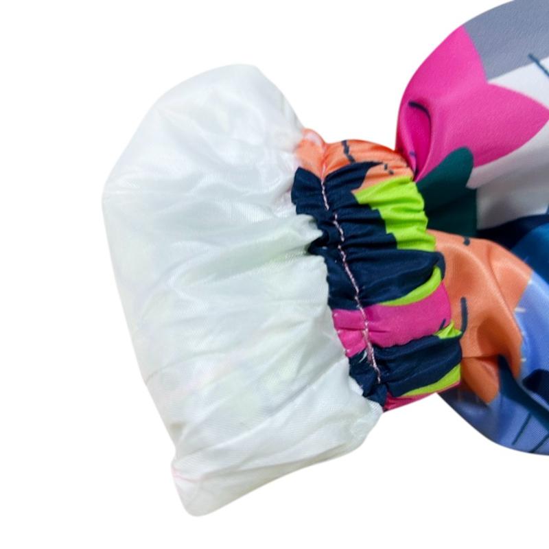 2-8 Years Kids Girls Cartoon Printed Hooded Coat Zipper Jacket