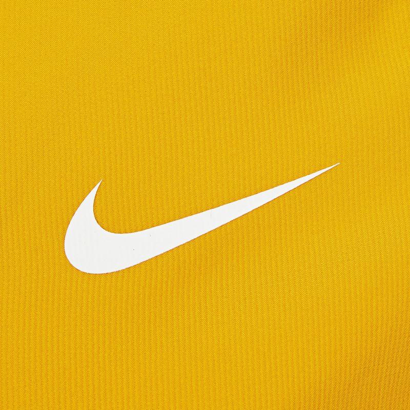 Nike Logo Print Zip-Up Hooded Jacket Kids jackets Yellow DO7095-752