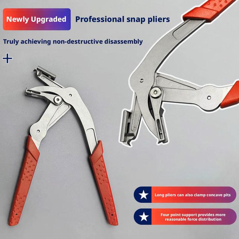 Car Clip Removal Pliers Plastic Rubber Round Nail Fastener Remover Tool For Car Interior Door Panel Chassis Trunk Repair Tool