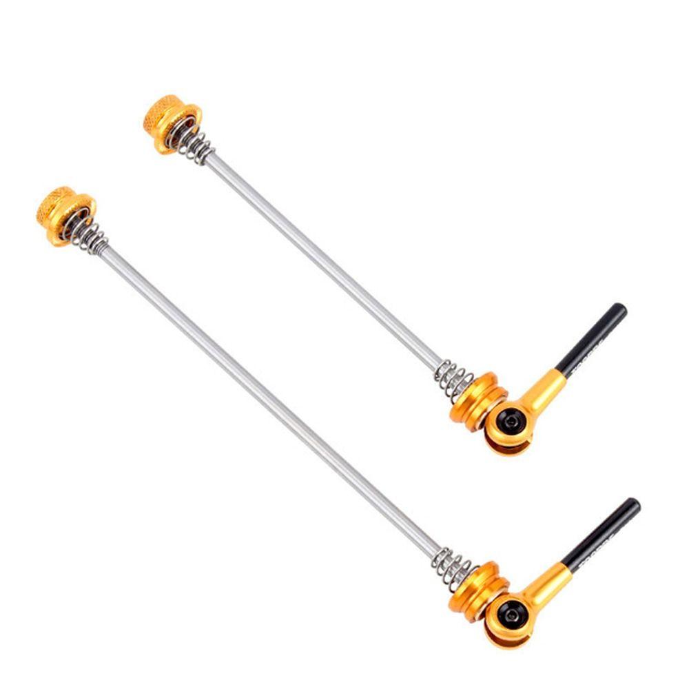 Bike Quick Skewers Ti Titanium Axle Wheel Hub Skewer Wheel Tire Lever Bicycle Quick Release Skewer