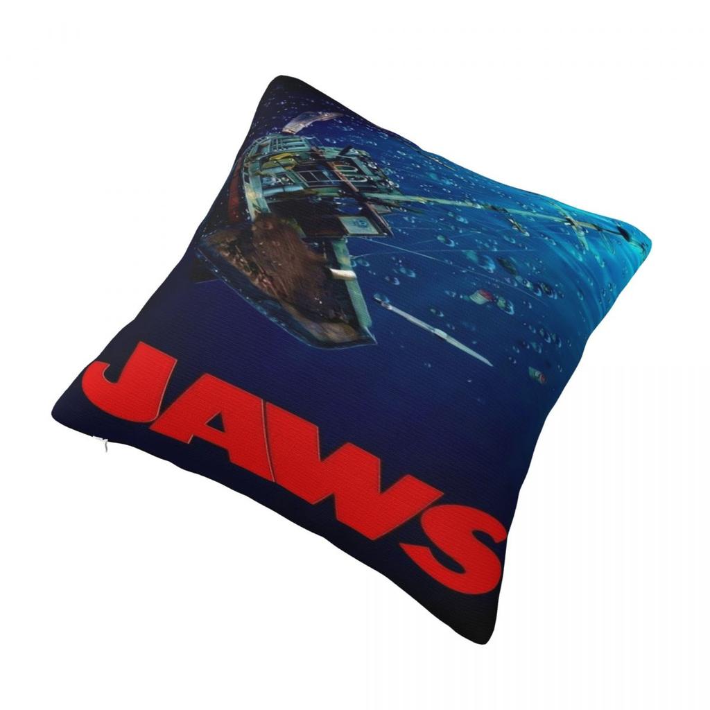 Home Decoration Jaws Th Anniversary Pillowcase Merch Pillow Cover Square Multi-Size
