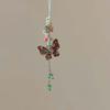 Handmade Colorful Butterfly Hanging Ornament High-End Keychain Niche Chinese Style Pendant Versatile Fashion Phone Decoration