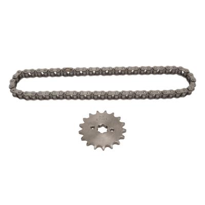 428 17T 17mm Sprocket 428 Drive Chain 60 Links Kit for 50cc?250cc ATV Dirt Bike Go Karts Motorcycle