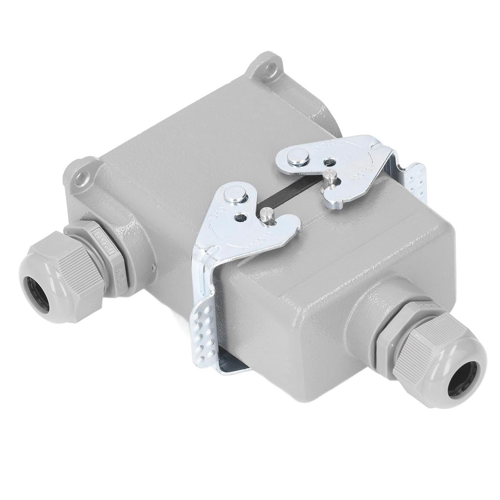 Heavy Duty Connector Rectangular Cast Aluminum Alloy Connector with Industrial Plugs 16A 500V