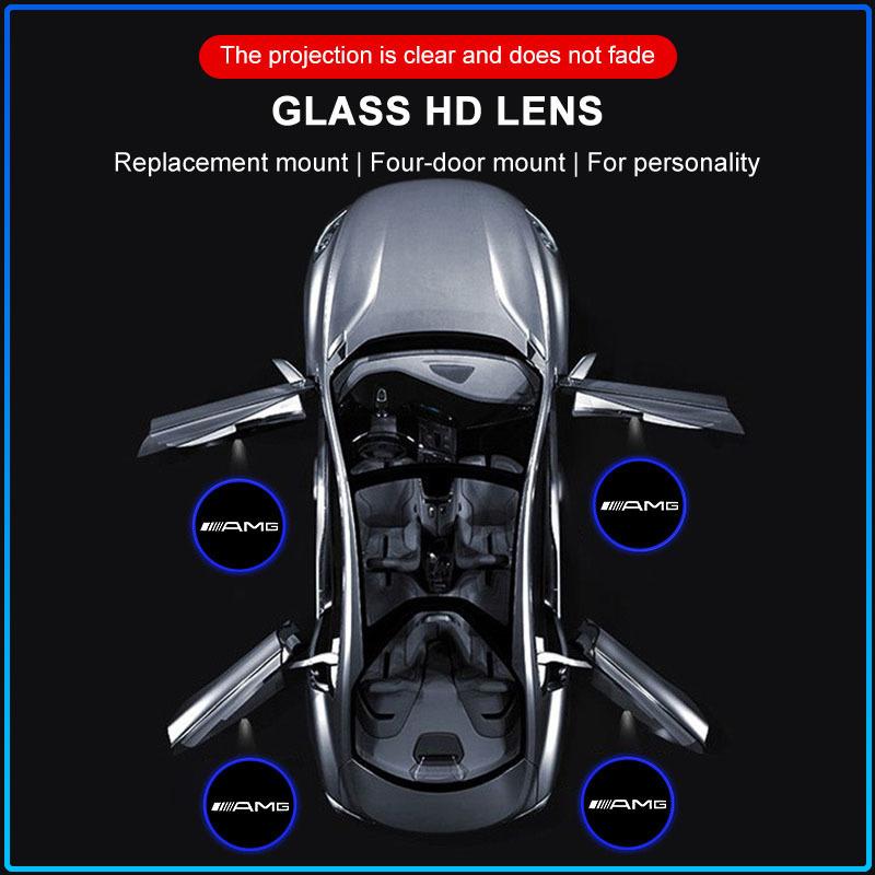 Voor Mercedes-Benz W213 W212 W220 W221 W222 W108 W126 W140 W168 W169 W176 W177 2ST Auto Deur Welkom LED Verlichting Projector Lamp Auto Accessoires