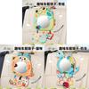 Dinosaur Fun Baby Car Mirror With Visual Stimuli And Rattles For Infant Development