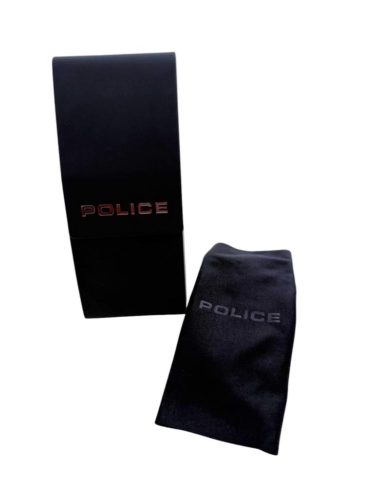 POLICE sunglasses SPL Hexagon Clear Green Smoke Gradient U70-0M26 #55