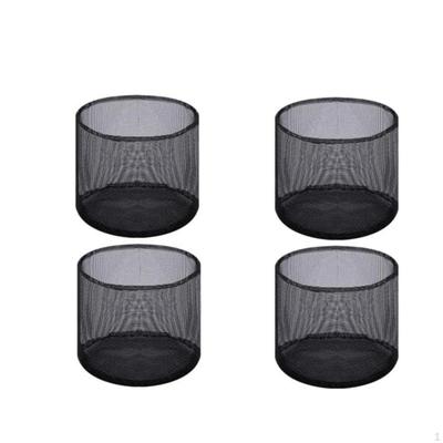 4 Pieces PVC Mesh Planter Reusable Aquatic Foldable Pond for Patio,
