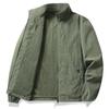 Jacket Men's Stand-Up Collar Spring and Autumn Thin Fashion Trend Jacket Tooling Vintage Cardigan Jacket Youth