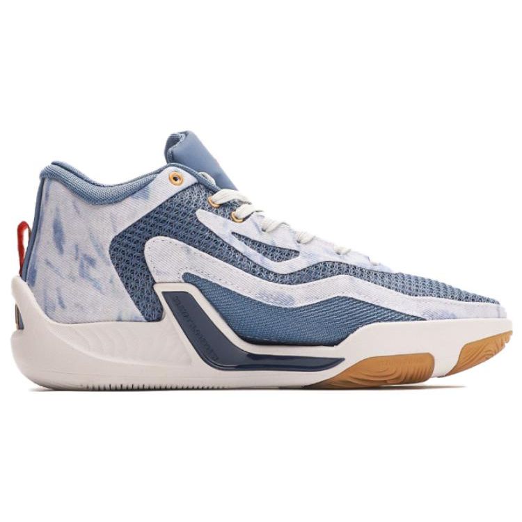 Air Jordan Tatum 1 Denim Men Sneakers Blue Stone-Blue University-Red DZ3320-400