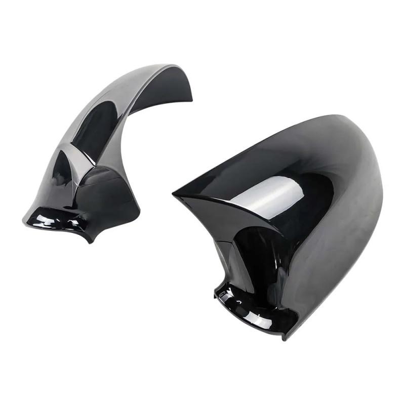 Car Rearview Side Mirror Cover Sticker Wing Cap Exterior Door Case Trim Carbon Fiber For VW Volkswagen Golf MK5 GTI R 2003-2009
