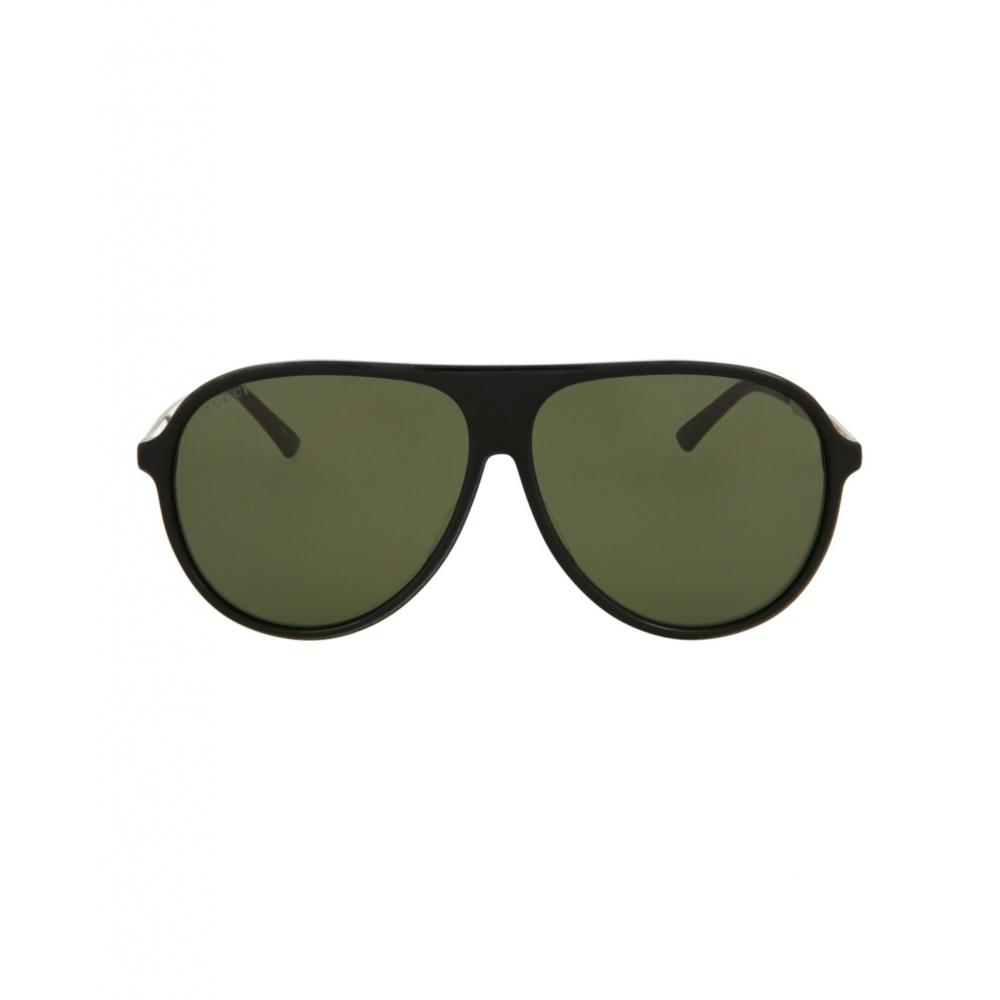 

Солнцезащитные очки Gucci Aviator Style из ацетата черные, золотые, зеленые